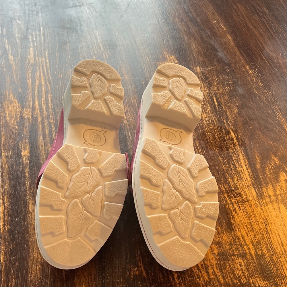 Born Pink Leather Slip-On loafers - Picture 4 of 4